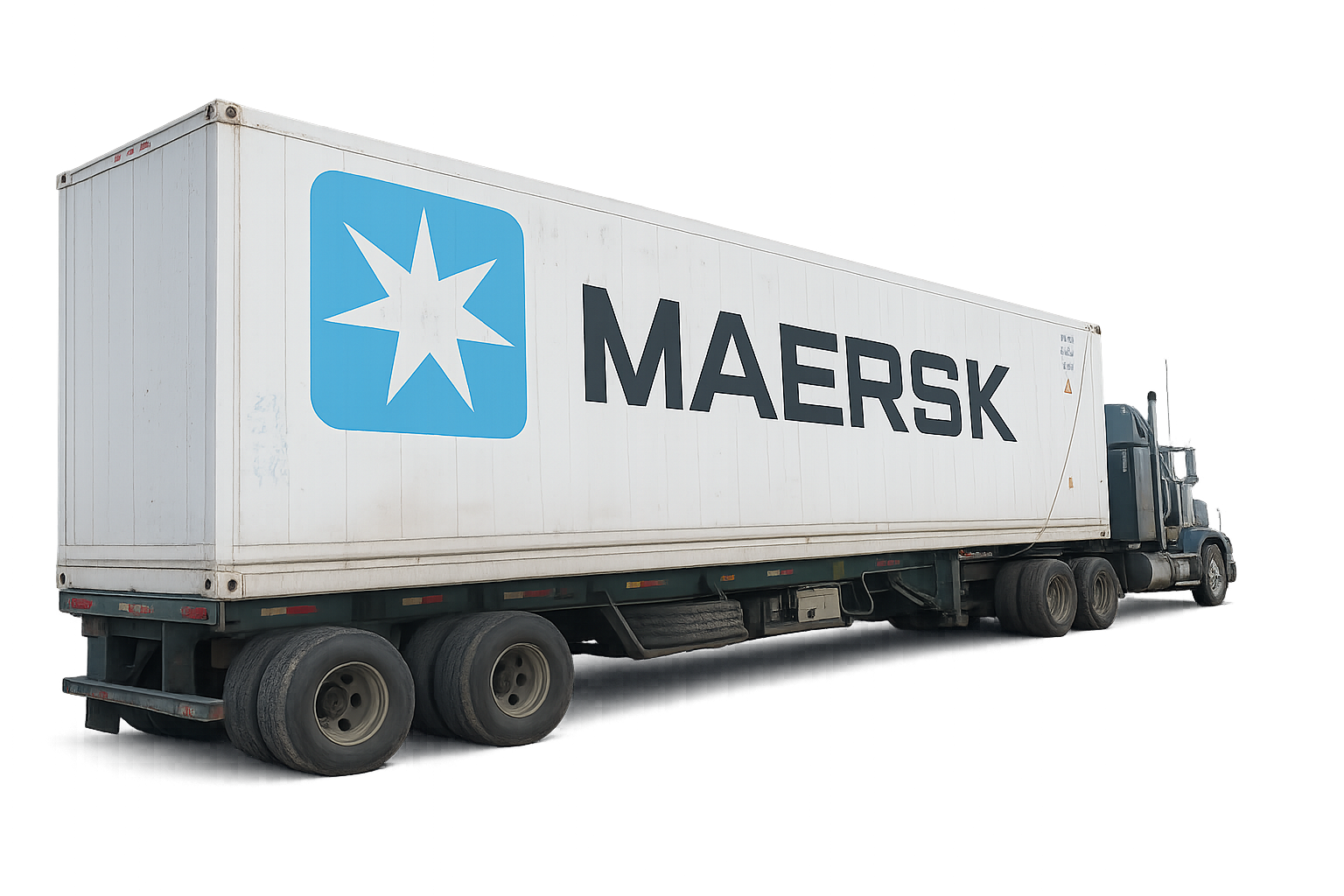 Camión de carga Maersk