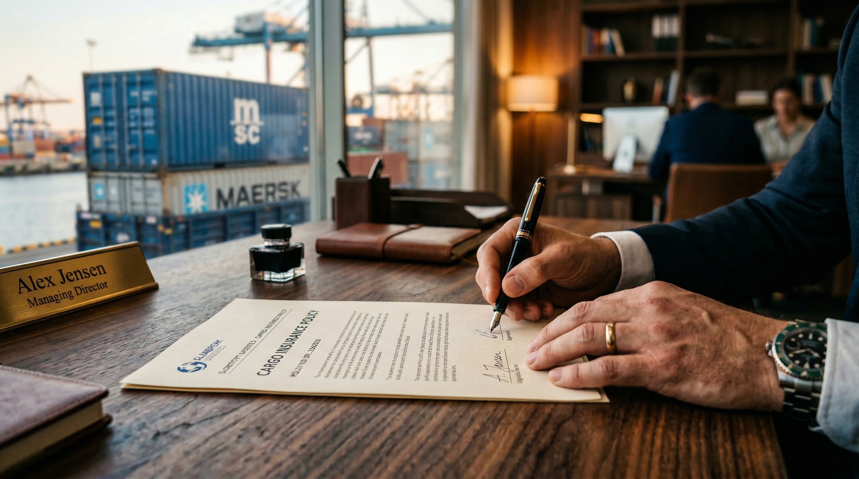 Documentación y seguro de carga logística